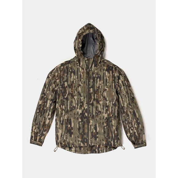Duck Camp Men's 3L Ultralight Rain Jacket Breathable Woodland Medium MSRP $229 - Picture 1 of 8